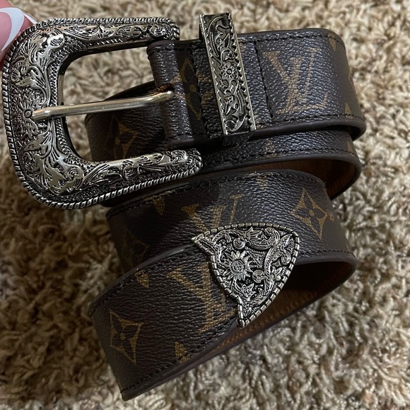 Louis Vuitton Accessories Louis Vuitton Western Belt Poshmark